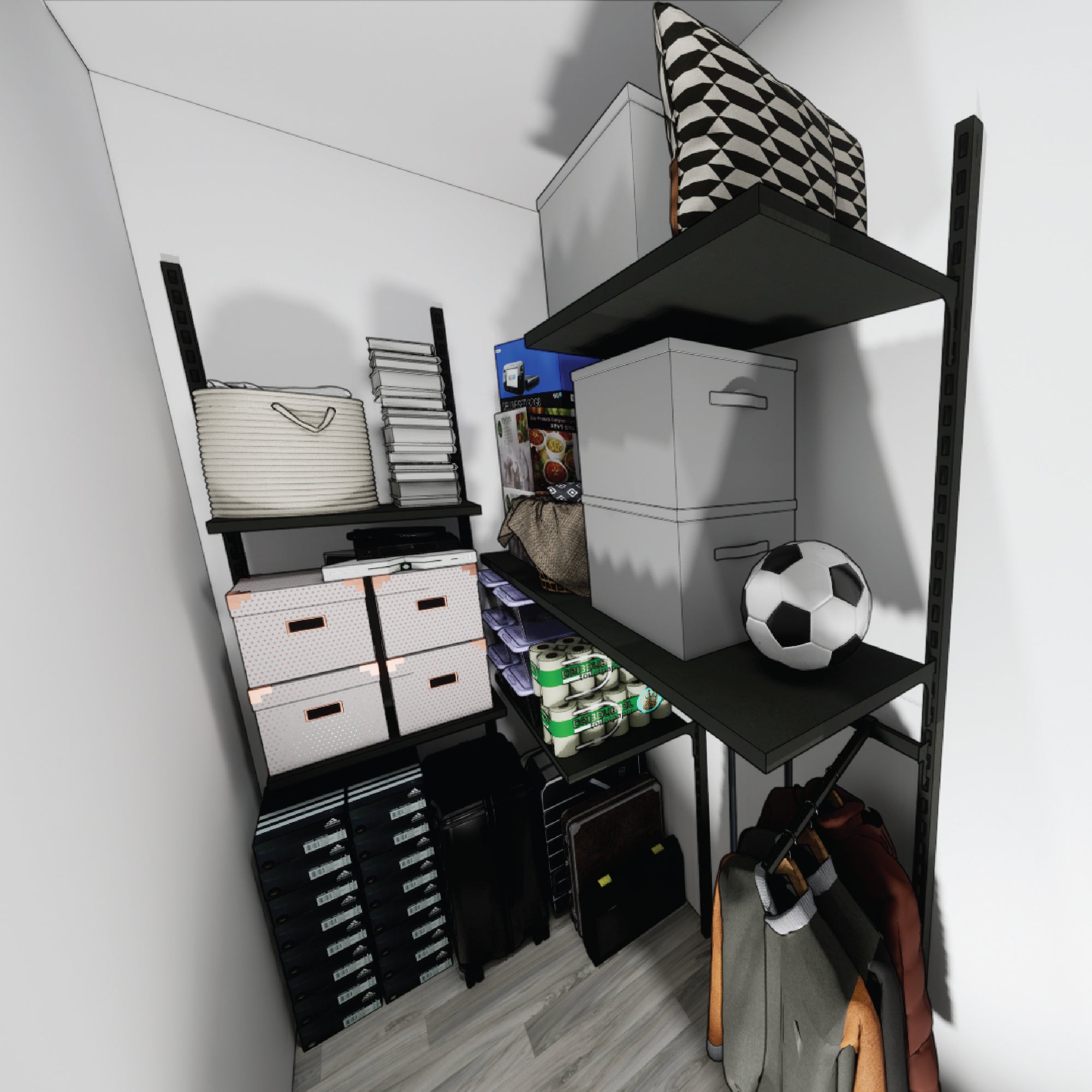 Storage Kit Modular Storage Kit - Retailers Market, Font Creative Pte Ltd