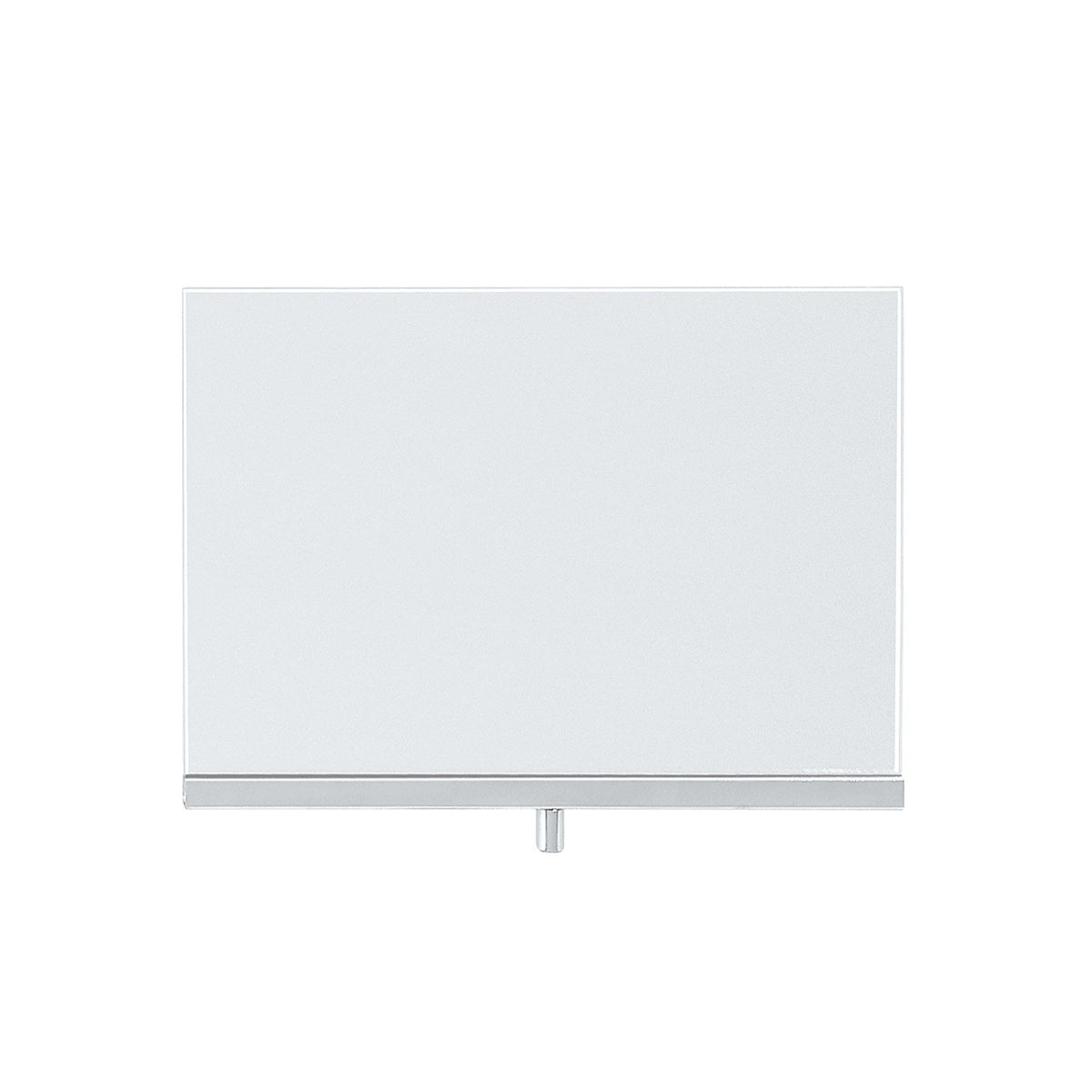 Signage Hardware Acrylic Ticket Frame Fits Stem, A4 Landscape
