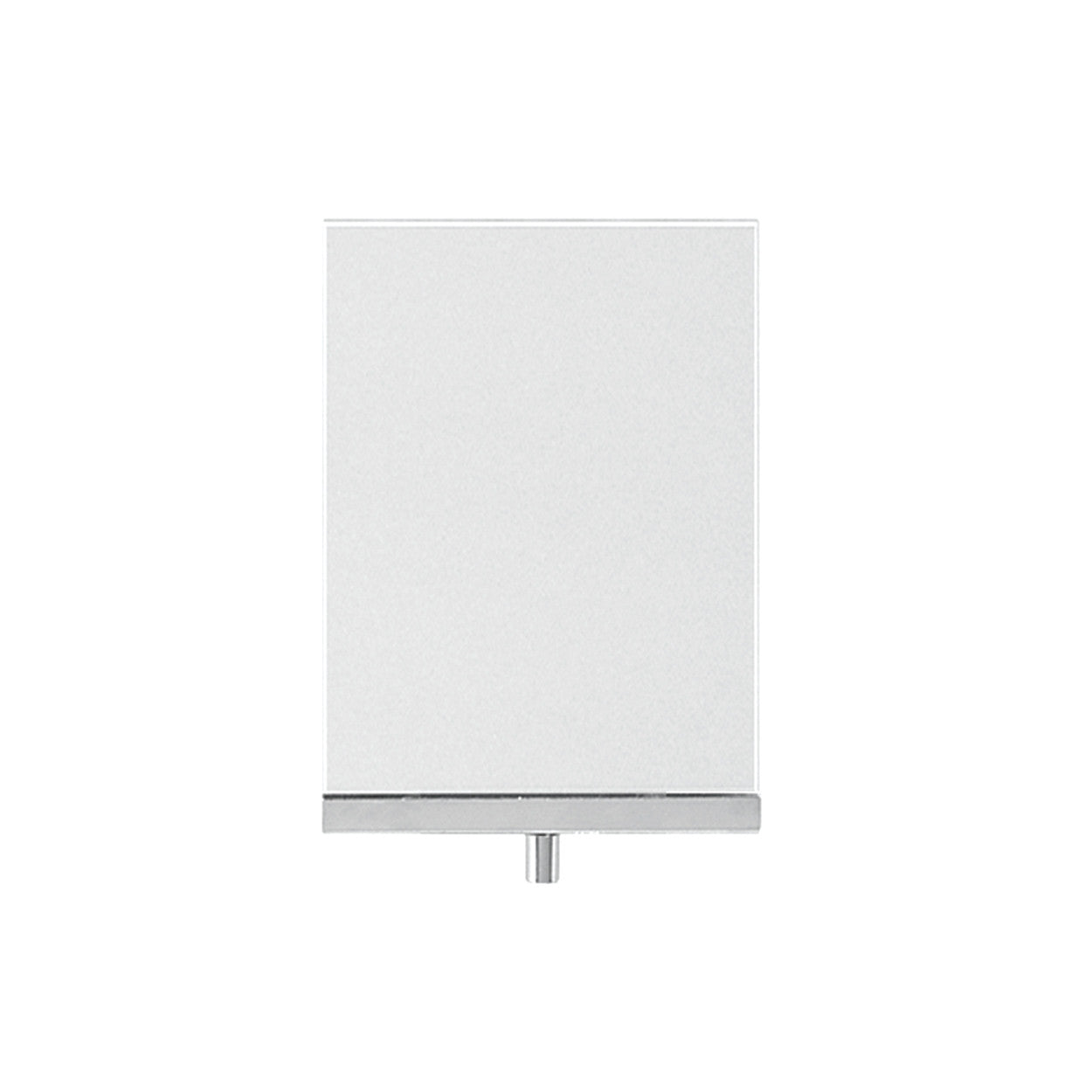 Signage Hardware Acrylic Ticket Frame Fits Stem - A5 Portrait