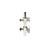 Signage Hardware Clamp to Affix Stem to Wire Fits Onto Max 6mm Wire (Pair)