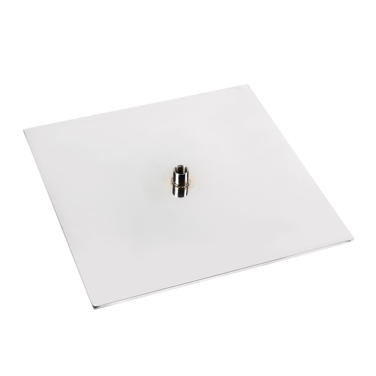 Signage Hardware Flat Base with Central Fixing - W200 x D200 x H15