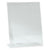 Single Sided Angled Acrylic A3 Portrait Sign Holder - D130 Base
