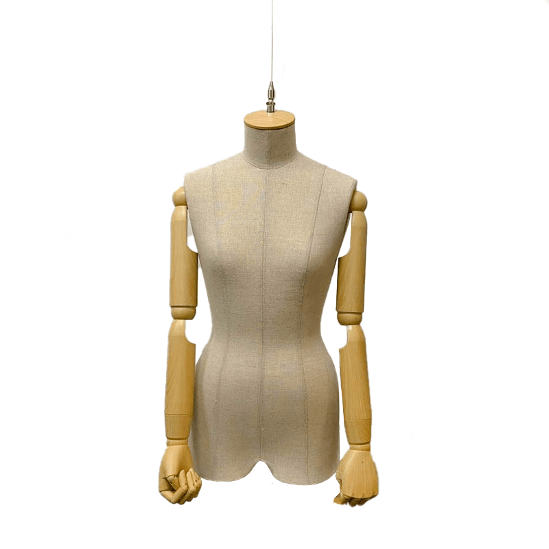 Hanging Female Fabric Torso Mannequin