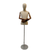 Male Fabric Torso Mannequin with Base